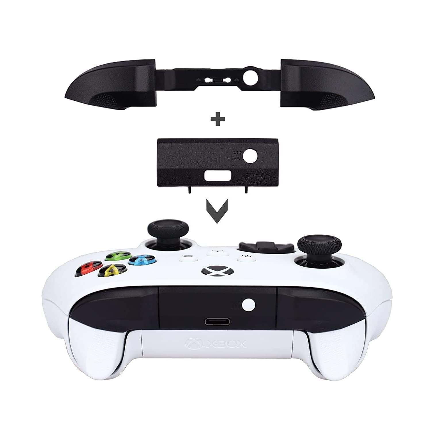 Xbox Series X/S Controller Replacement Parts, LB RB Buttons, Front